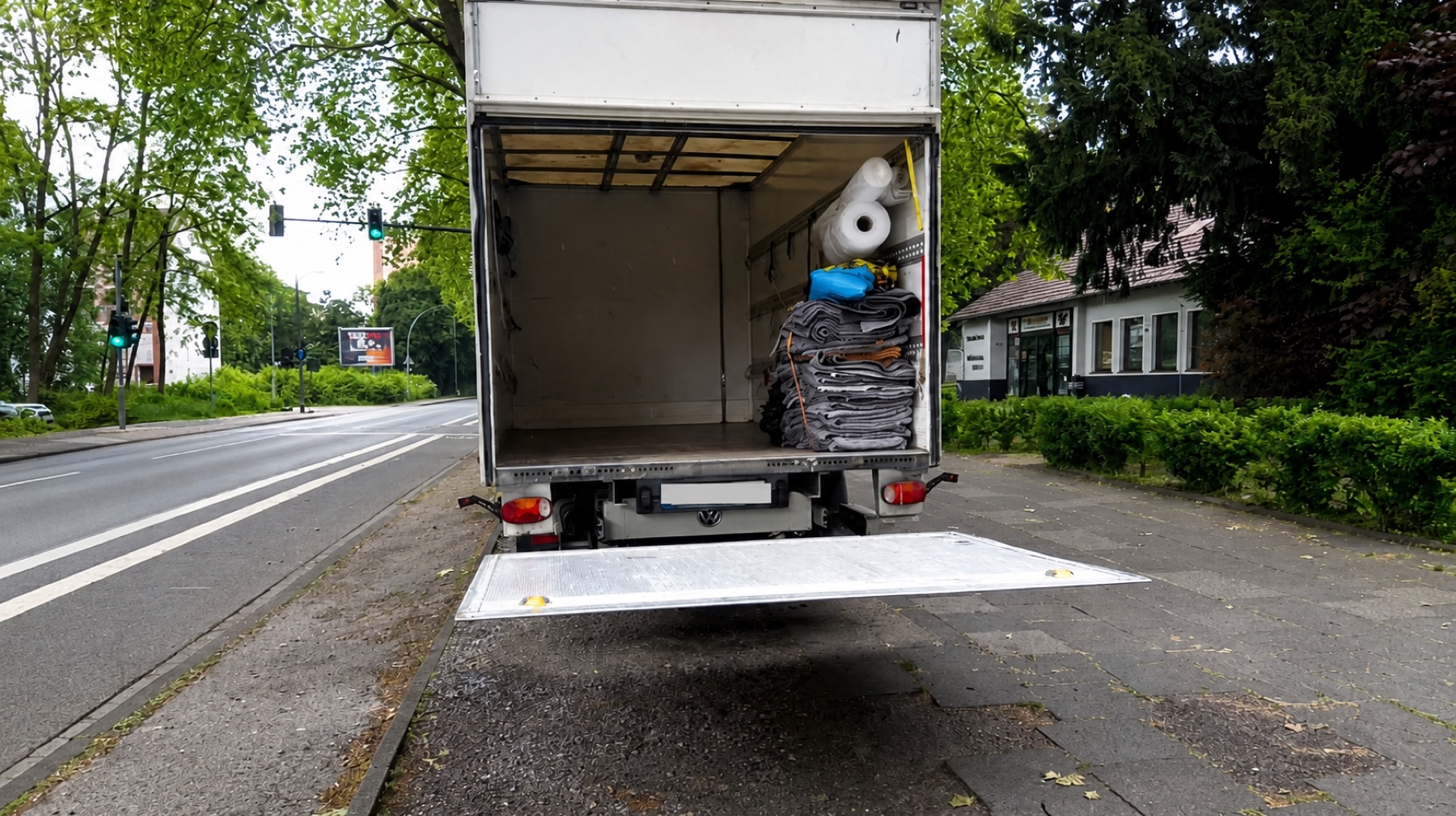 Rheinland-Logistik-Fahrzeug